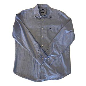 Harmont & Blaine Blue & White Check Shirt Size XL